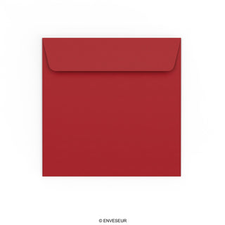 Dark Red Peel & Seal Envelope (155 x 155mm)
