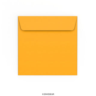 Dark Yellow Peel & Seal Envelope (155 x 155mm)
