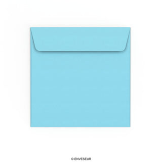 Mid Blue Peel & Seal Envelope (155 x 155mm)