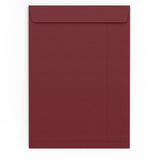 Burgundy envelopes