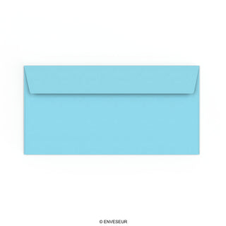 DL Mid Blue Peel & Seal Envelope (110 x 220mm)