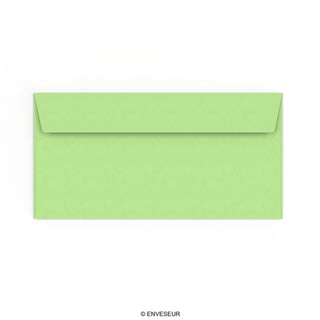 DL Pale Green Peel & Seal Envelope (110 x 220mm)