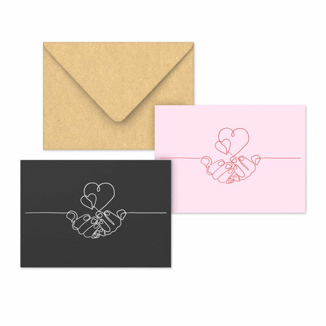 Valentine's Coloured Envelope (Share Love Design)