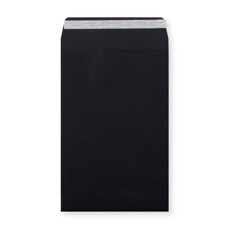 C4 Black Peel & Seal Gusset Envelope (324 x 229 x 25mm)