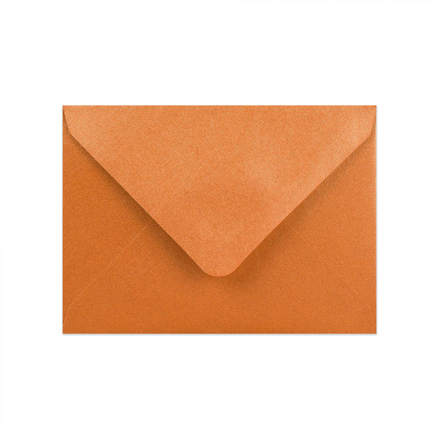Pearlescent Envelopes Copper 82 x 113 mm (C7) Gummed