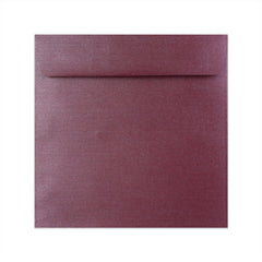 Pearlescent Envelopes Bordeaux 170 x 170 mm Peel and Seal
