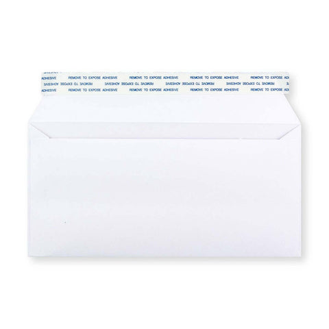 DL White Business Peel & Seal Envelope (110 x 220mm)