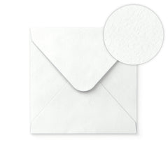 White Hammer Gummed V-Flap Envelope (155 x 155mm)