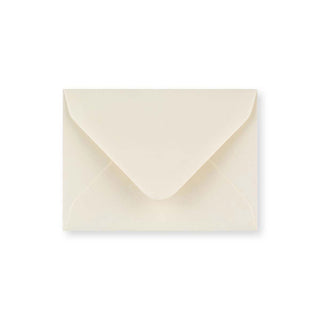 Ivory Wove Gummed V-Flap Greeting Card Envelope (70 x 100mm)