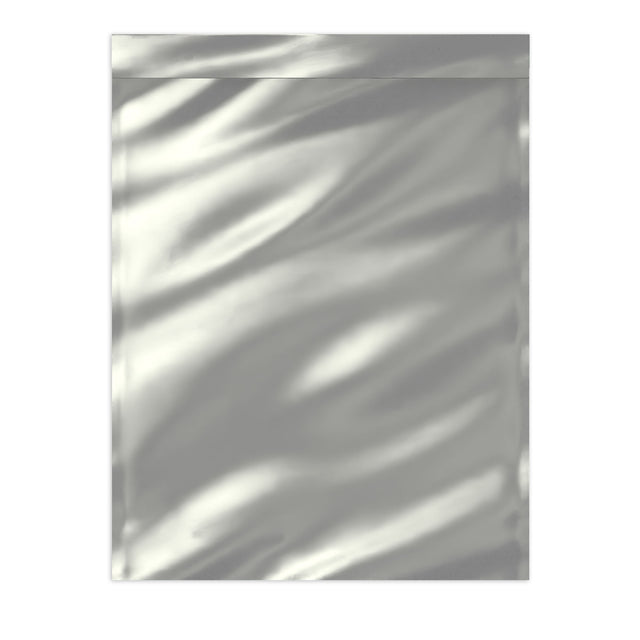 Metallic Finish Foil Bags Silver 450 x 320 mm (C3)