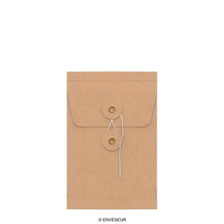 String and washer gusset envelopes