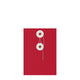 Coloured envelopes with string and washer closure Red + White 162 x 114 mm (C6)