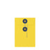 Coloured envelopes with string and washer closure Yellow + Navy Blue 162 x 114 mm (C6)