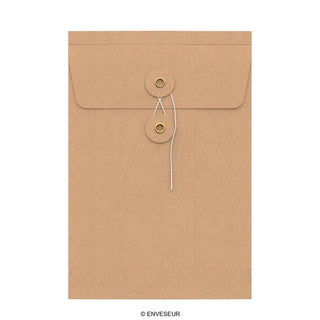 String and washer gusset envelopes