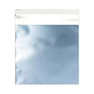 Matt Finish Foil Bags Ice Blue 165 x 165 mm