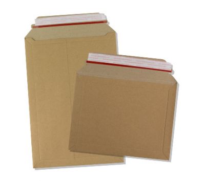 25 xC4/A4 White All Board Envelopes Cardboard Strong Mailer Peel Self Seal Cover 